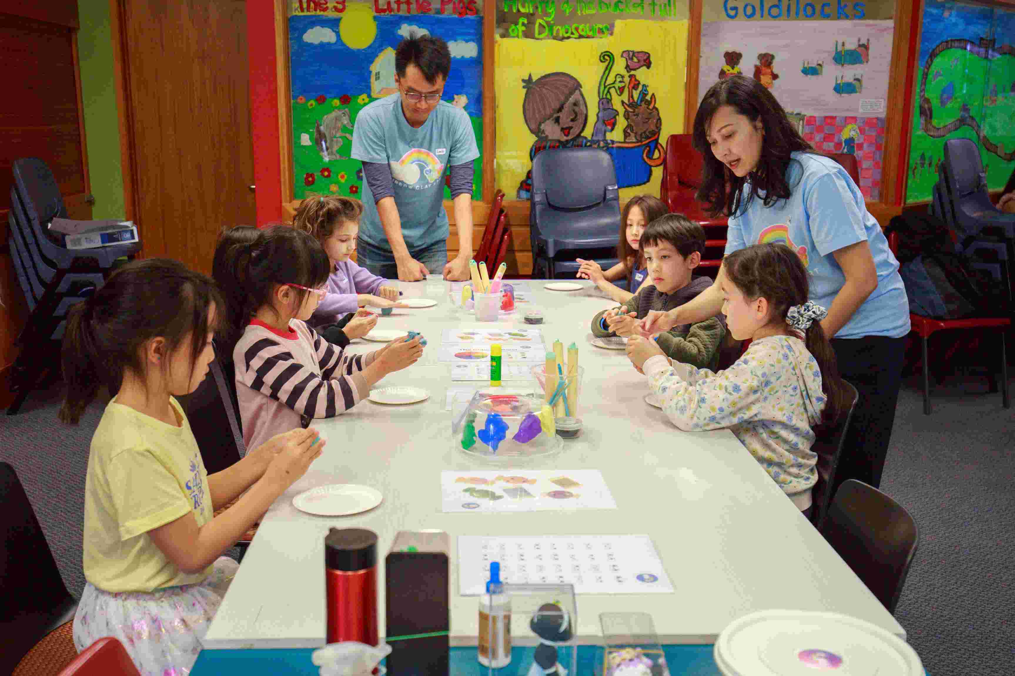Child's clay space rocket